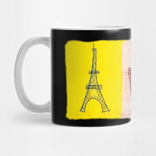 Paris de cafe Mug